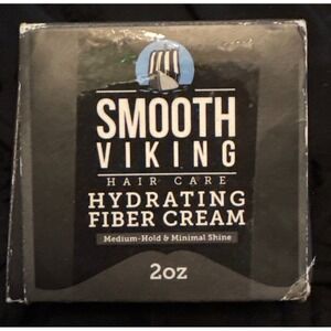 NEW Smooth Viking Hydrating Fiber Cream Hair‎ Gel for Men, Flexible Styling